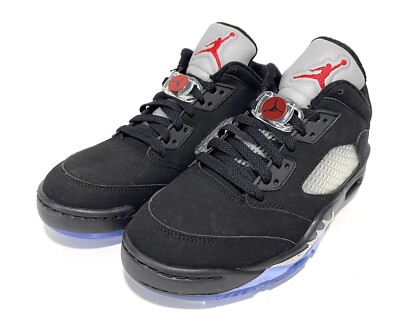 Air Jordan 5 V Low Golf Black Metallic Silver CU4523-003 Men's
