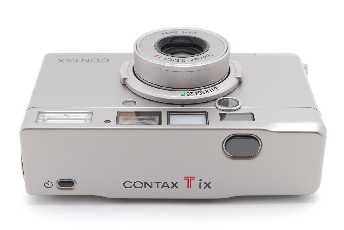 NEAR MINT w/Case】 Contax Tix Carl Zeiss 28mm f/2.8 Film NEAR MINT w/Case】 Contax Tix Carl Zeiss 28mm f/2.8 Film