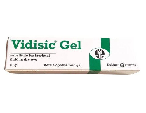 Vidisic Gel Lacrimal Fluid in Dry Eye Ophthalmic Gel Refreshing 10g ( X 3 ) - Picture 3 of 6