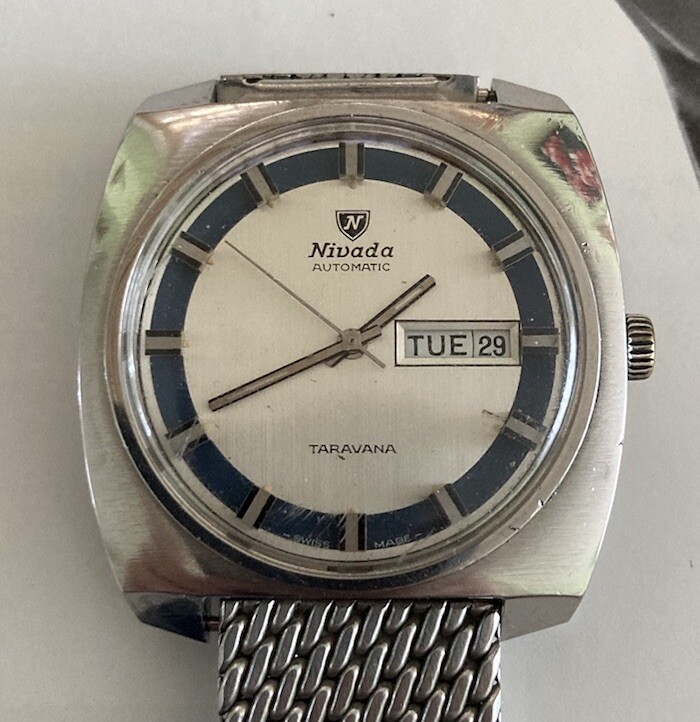 Nivada Swiss Reloj Nivada Automatico Reloj Nivada Np16007m Reloj