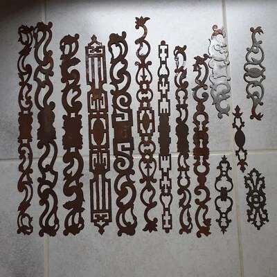 Anciennes plaques de porte en fer forgé, des dizaines de modèles - Photo 1/3