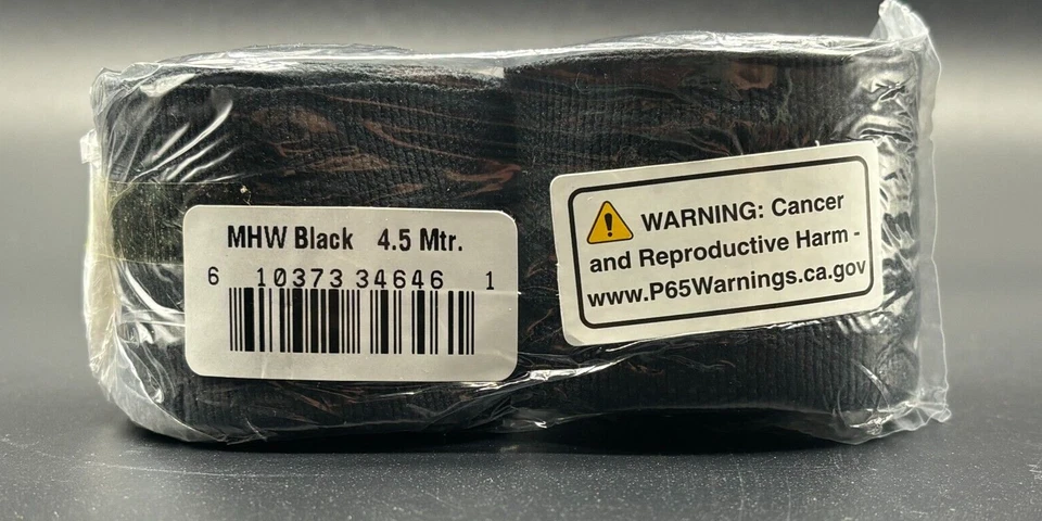 Новые обертки для рук в мексиканском стиле для бокса смешанных боевых искусств 180 дюймов - черные - Изображение 2 из 4