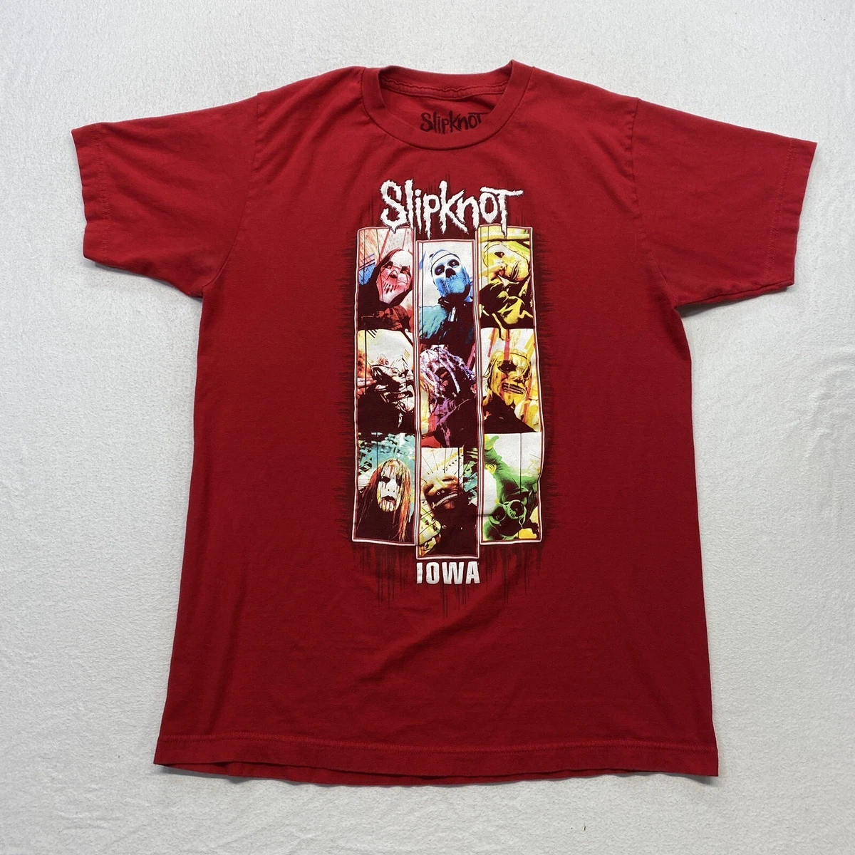 Slipknot red shirt 2025