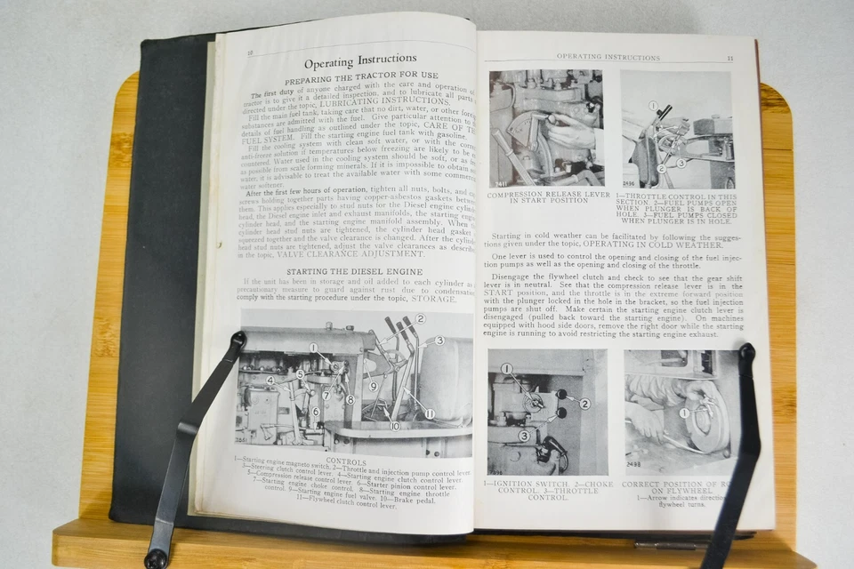 VTG Caterpillar Diesel Tractor D6 Owner's Manual, Parts Catalog, Hyster Winch - Image 4 of 4