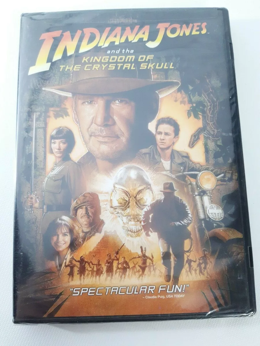 Indiana Jones and the Kingdom of the Crystal Skull (DVD, 2008) Pre Owned  97363418641