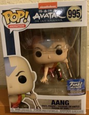 Avatar AANG Funko Hollywood Exclusive Metallic In Hand Limited Edition POP #995