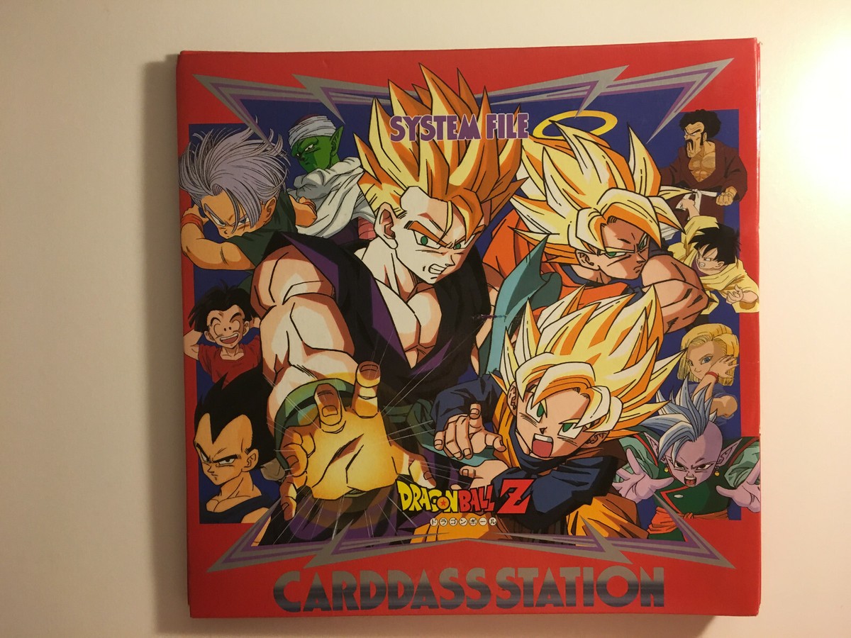 Classeur Dragon Ball Z Carddass Station System File - 22 | eBay