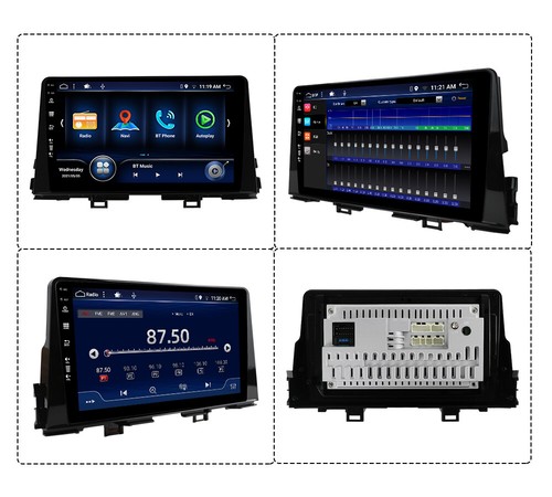10.1" Android 14 Autoradio Car Play Per Kia Morning/Picanto 2017-20 GPS Navi DSP - Foto 15 di 18