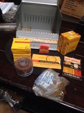 Vintage Film Case And 1950's Contents