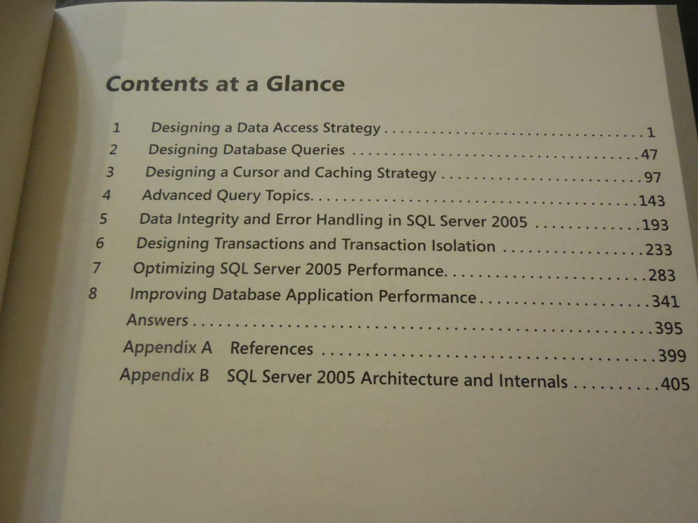 как выглядит Designing And Optimizing Data Access By Using Microsoft SQL Server 05 ID:20136 фото