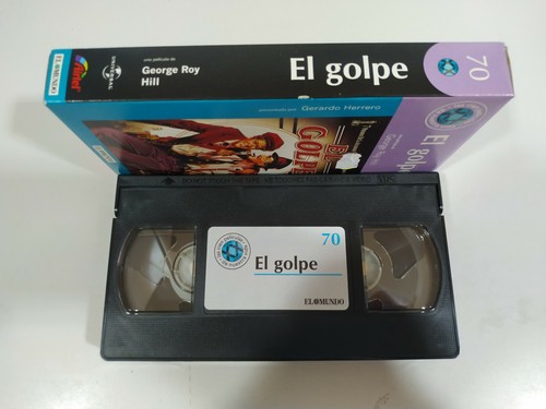 The Hit Robert Redford Paul Newman - VHS Tape Spanish - 3T - Picture 3 of 3