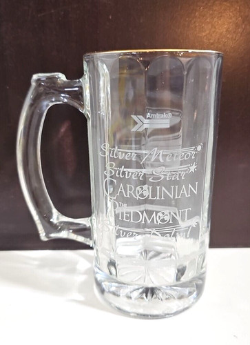 Amtrak Atlantic Coast Service Silver Star Silver Meteor Silver Palm Mug Stein