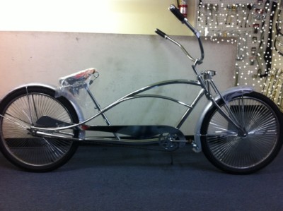 stretch beach cruiser bicycle