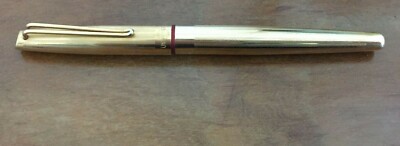Stylo Plume Vintage En Or 750 (18 Carats) Années 1950 - Introuvable, Occasion Comme Neuve