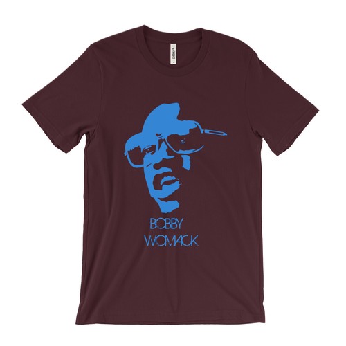 Camiseta Bobby Womack - El Poeta - Todo ha terminado ahora - Sam Cooke - Jazz - Imagen 6 de 6