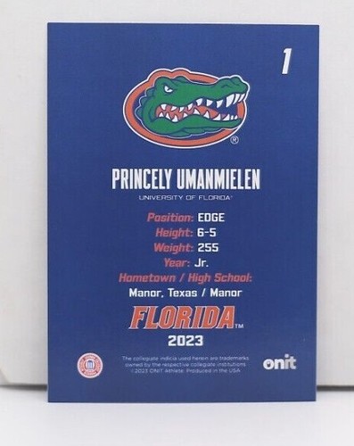 🏈🏈 GATORS ONIT University of Florida Football Pick your single card 2023 🏈 - Picture 7 of 190