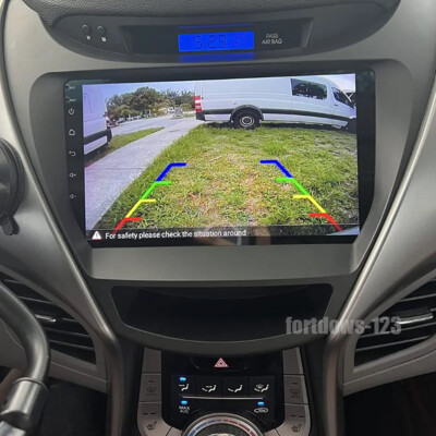 For 2011-2013 Hyundai Elantra Android 13.0 Car Radio GPS Stereo CarPlay w/Camera