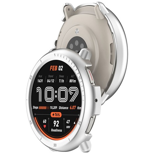 Für Amazfit Active2 Uhren Schale Halb Gewickeltes Skelett Schutz Hülle Zubehör - Zdjęcie 19 z 25