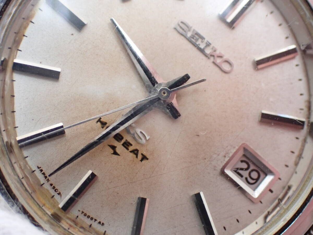 Vintage KING SEIKO Hi-Beat KS 4502-7000 Hand-Winding Watch Vintage KING SEIKO Hi-Beat KS 4502-7000 Hand-Winding Watch