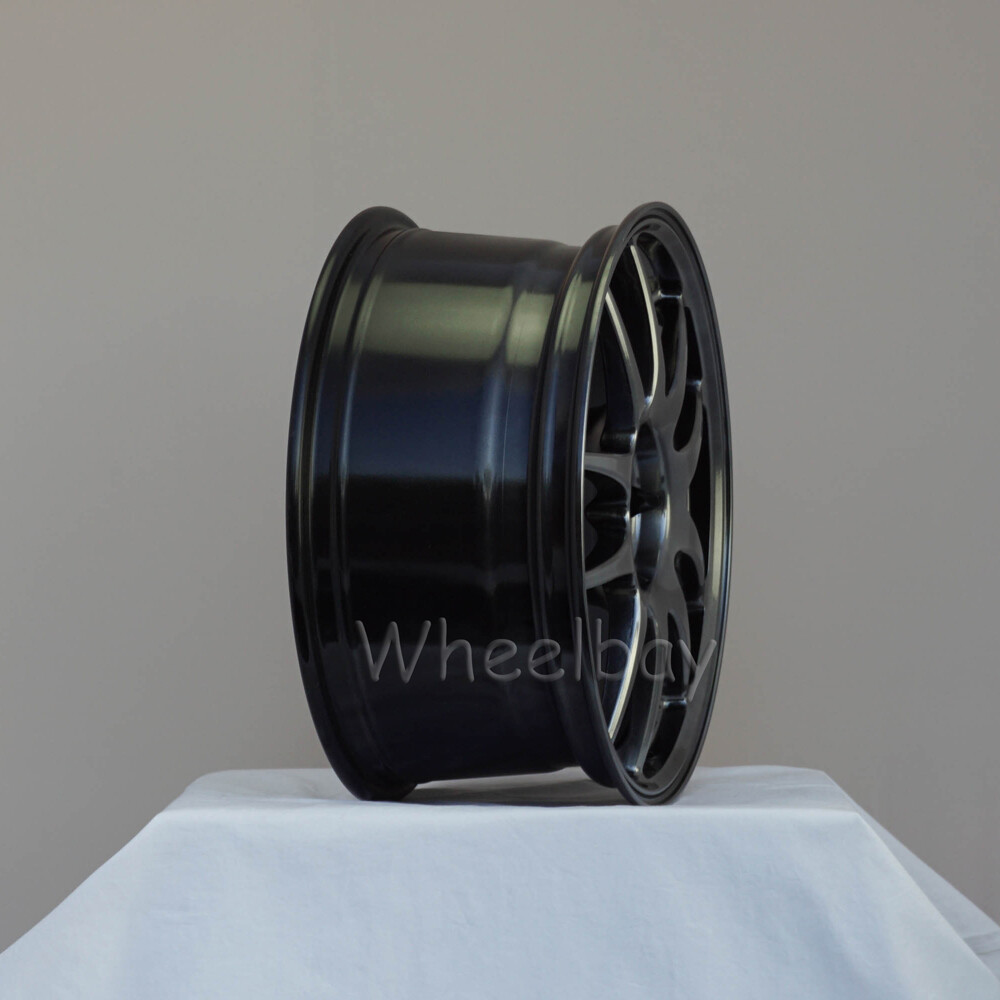 4 ROTA WHEEL TORQUE  2) 16X7 4x100 27 & 2) 17X8 35  56.7  HYPERBLK LOTUS ELISE