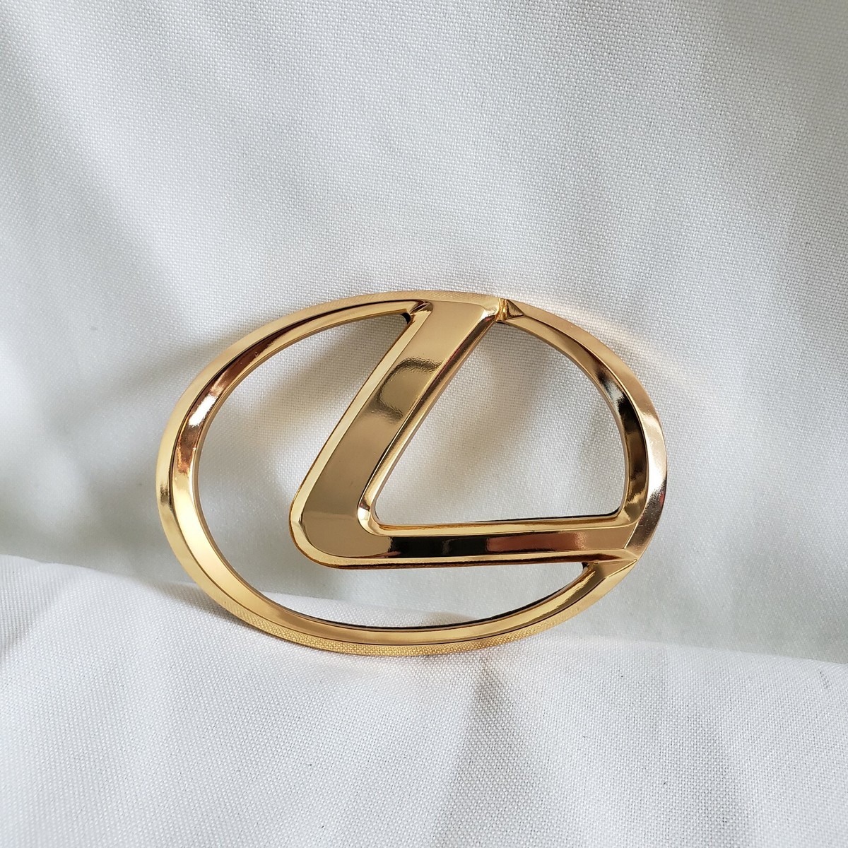 LEXUS レクサス ロゴ シルバー 925 ゴールド メッキ カフス ボタン LEXUS レクサス ロゴ シルバー 925 ゴールド メッキ カフス