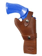 NEW Barsony Brown Leather Western Style Holster Charter Arms Colt 4" Revolvers