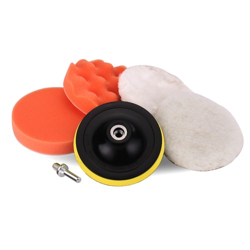 6pcs Car Polisher Buffer Accessory 5/6/7in Polish/Buff/Smooth/Finish Sponge Pads - Picture 3 of 15