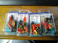 Handypack HP6610 Gold Ring Terminals, 3/8 Stu...