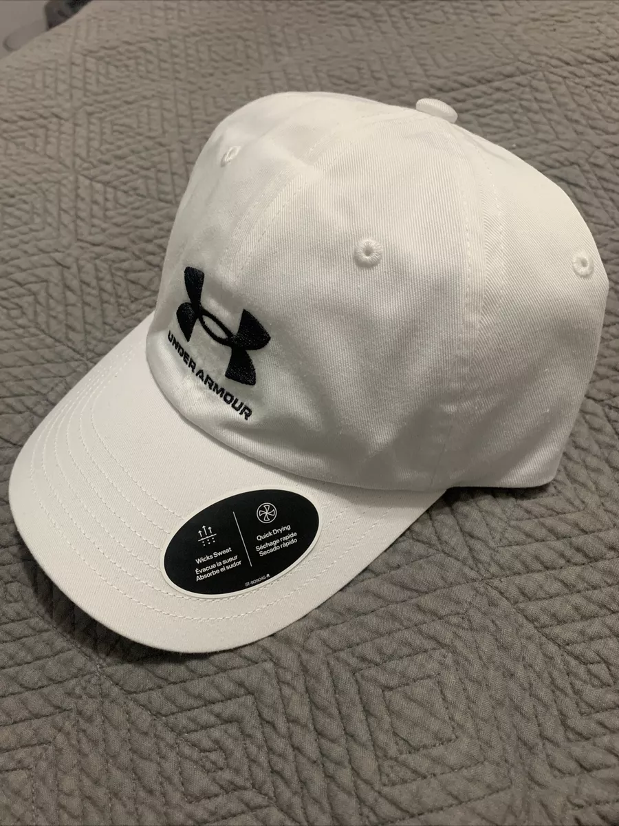 Under Armour Women's UA Favorite Hat 1369790-100 White OSFM