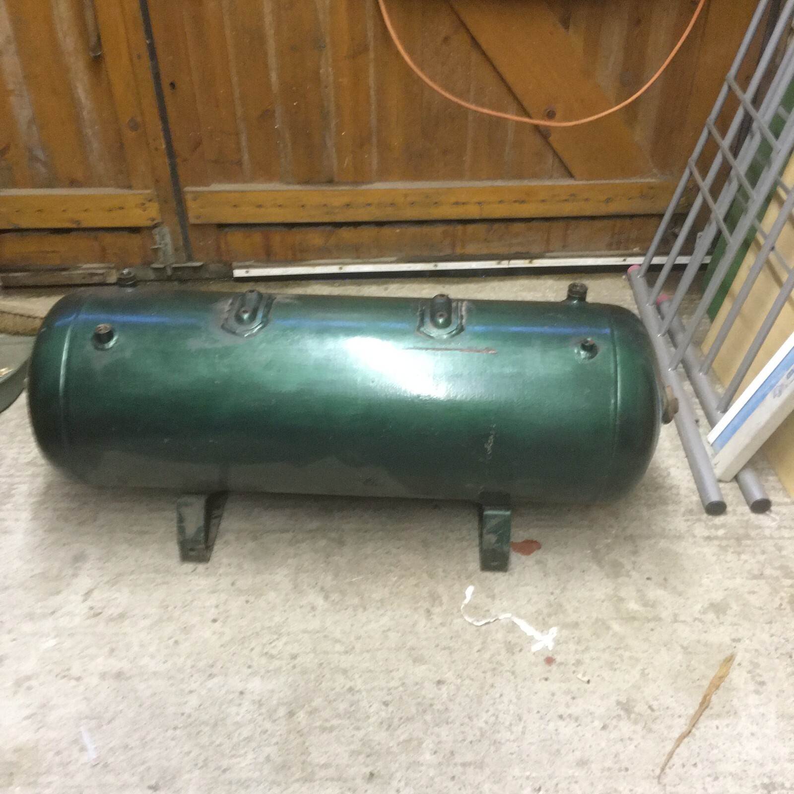 Air compressor tank wood burner ? eBay