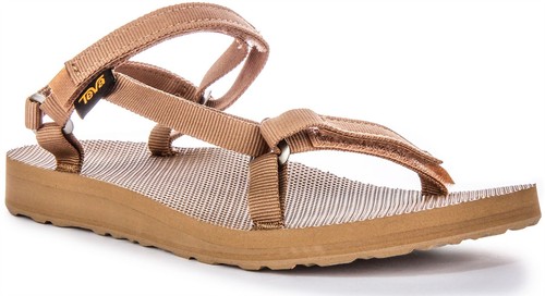 Teva Wildflower Sandales Femme - Originales à Bretelles Florales En Plastique Recyclé