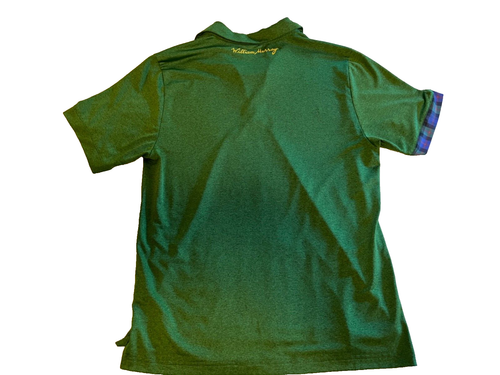 William Murray Classic Polo Shirt Green Golf Performance Men's Size Medium - Picture 7 of 14