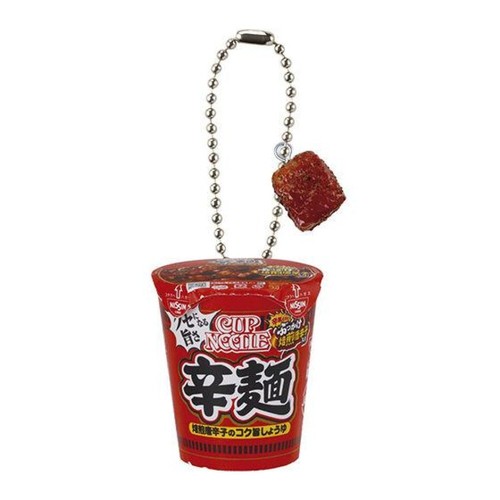 Capsule Toy Nissin Cup Noodles Miniature Charm 9 set Complete - Picture 10 of 11