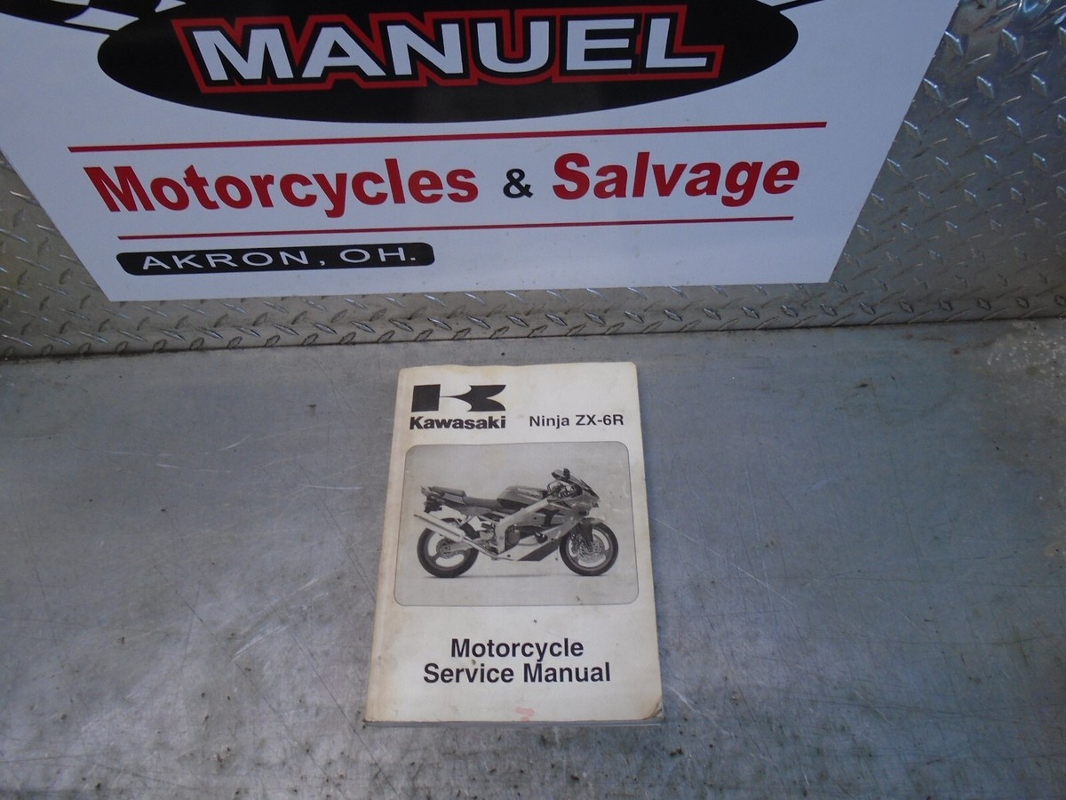 Kawasaki Ninja ZX-6R サービスマニュアル OEM Kawasaki 99924-1254-05 Ninja ZX-6R Service Manual | eBay