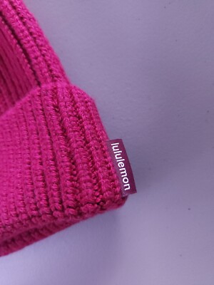 Lululemon RIBBED MERINO WOOL BLEND KNIT BEANIE SZ L/XL  display picture 1