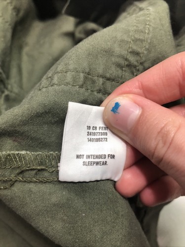 Crazy 8 Green  Size L Green Jacket Button Military Style Army Green Kids’ - Picture 6 of 6