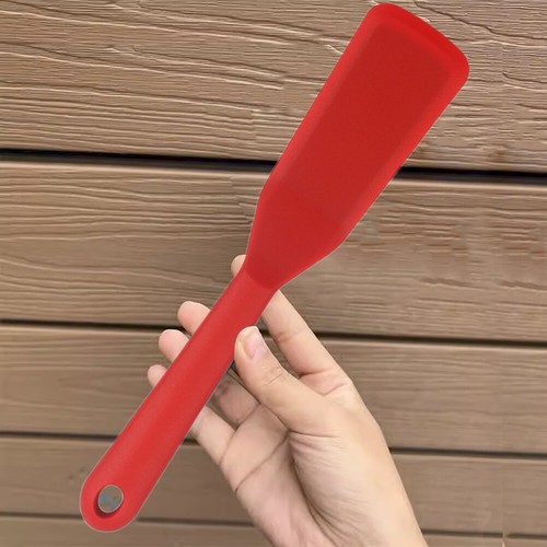 Espátula para panqueques cocina resistente al calor hogar cocina silicona suave antiadherente - Imagen 3 de 8