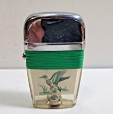 Vintage Working Scripto VU Lighter Pheasant Bird Hunting 5996/29