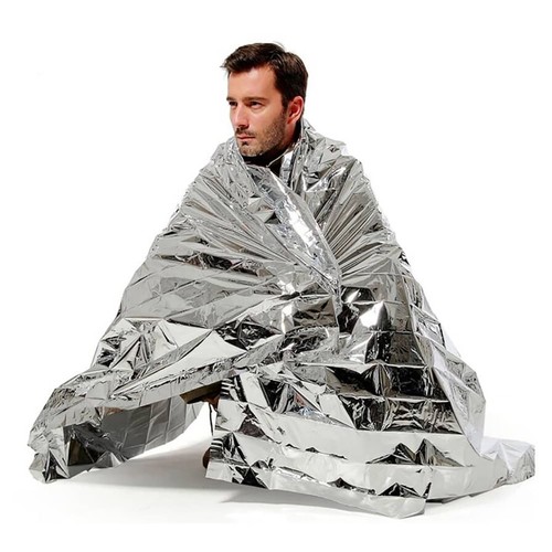 Coghlan's Notfalldecke, 52,5" x 82,5", wasserdicht & winddicht, Survival - Bild 3 von 3