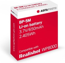 KODAK Li-on Battery BL-5B – 3.7V / 700mAh 2.59Wh – for Compact Agfa Photo DC8200