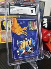 CGC 8 1997 Pokemon Topsun Vs. Series Blastoise 