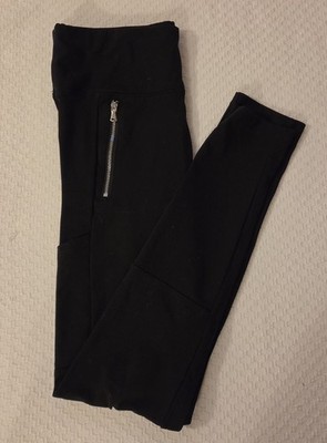 CXJ Justice Girls 16-18 Leggings Activewear Zip Pockets High Waist Thigh Pocket