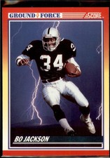 1990 Score #330 Bo Jackson Ground Force Los Angeles Raiders