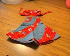 Vintage 1975 Mattel Barbie Doll Best Buy Outfit #7209 Skirt & Top