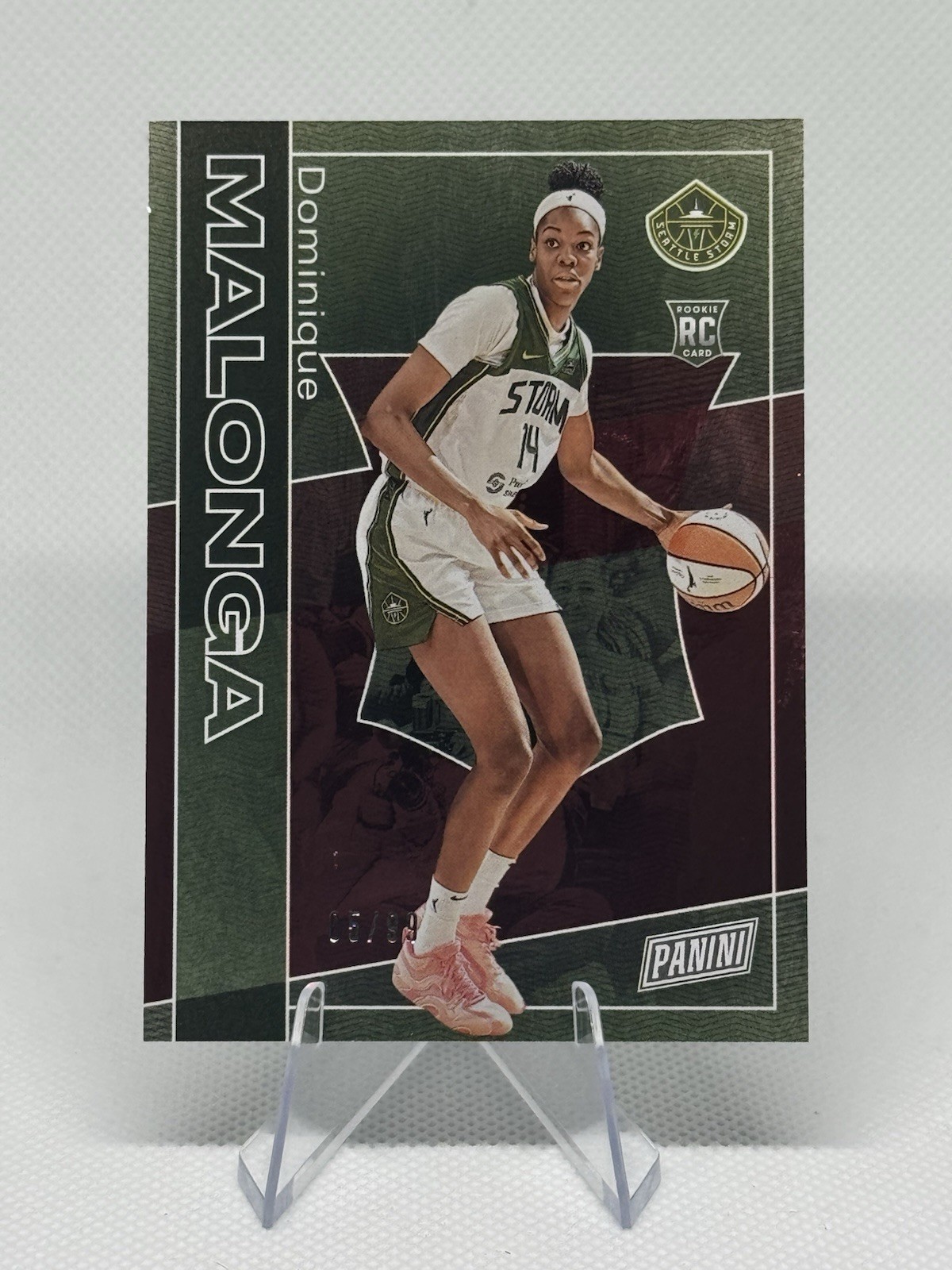 2025 Panini National Convention - Rookies Dominique Malonga #RC2 Red /99 (RC)