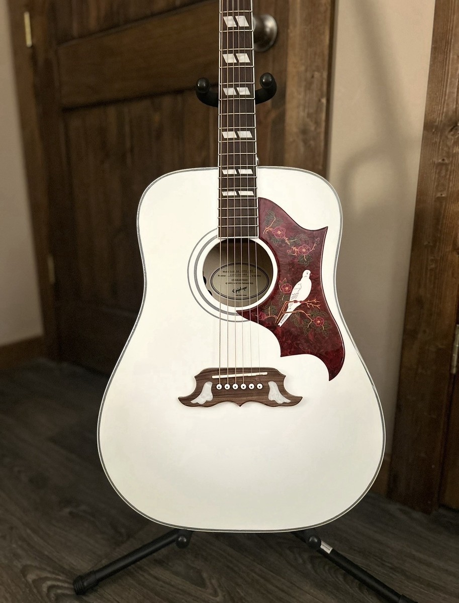 Epiphone Dove PRO エレアコ Limited Edition Epiphone Dove Pro Alpine White Acoustic-Electric