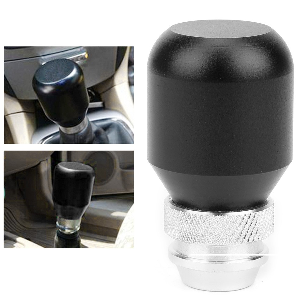 Car Gear Shift Knob Telescopic Shift Lever Adjustable Aluminum Alloy