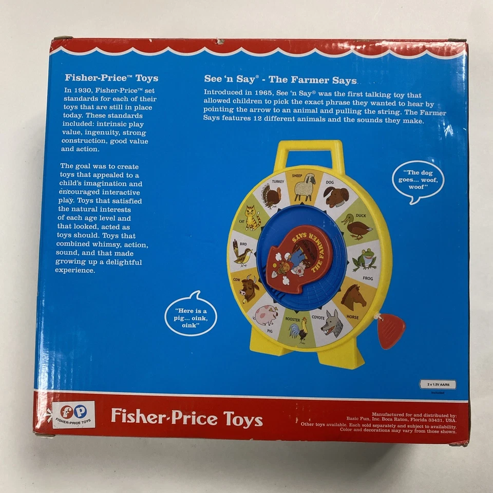 Fisher Price 2016 - See 'N Say The Farmer Says - 18 meses en adelante (G) Foto 3 de 4