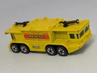 Vintage 1979 Hot Wheels Diecast Yellow Airport Rescue Fire Dept Truck Hong Kong
