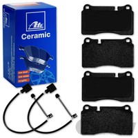 ATE Ceramic BremsbelÄGe + Warnkontakte Vorne FüR VW Touareg 7L Bj. 2002 - 2010